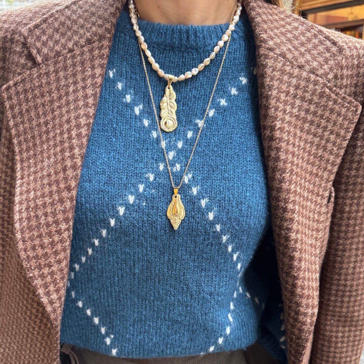 Luce Pearl Necklace