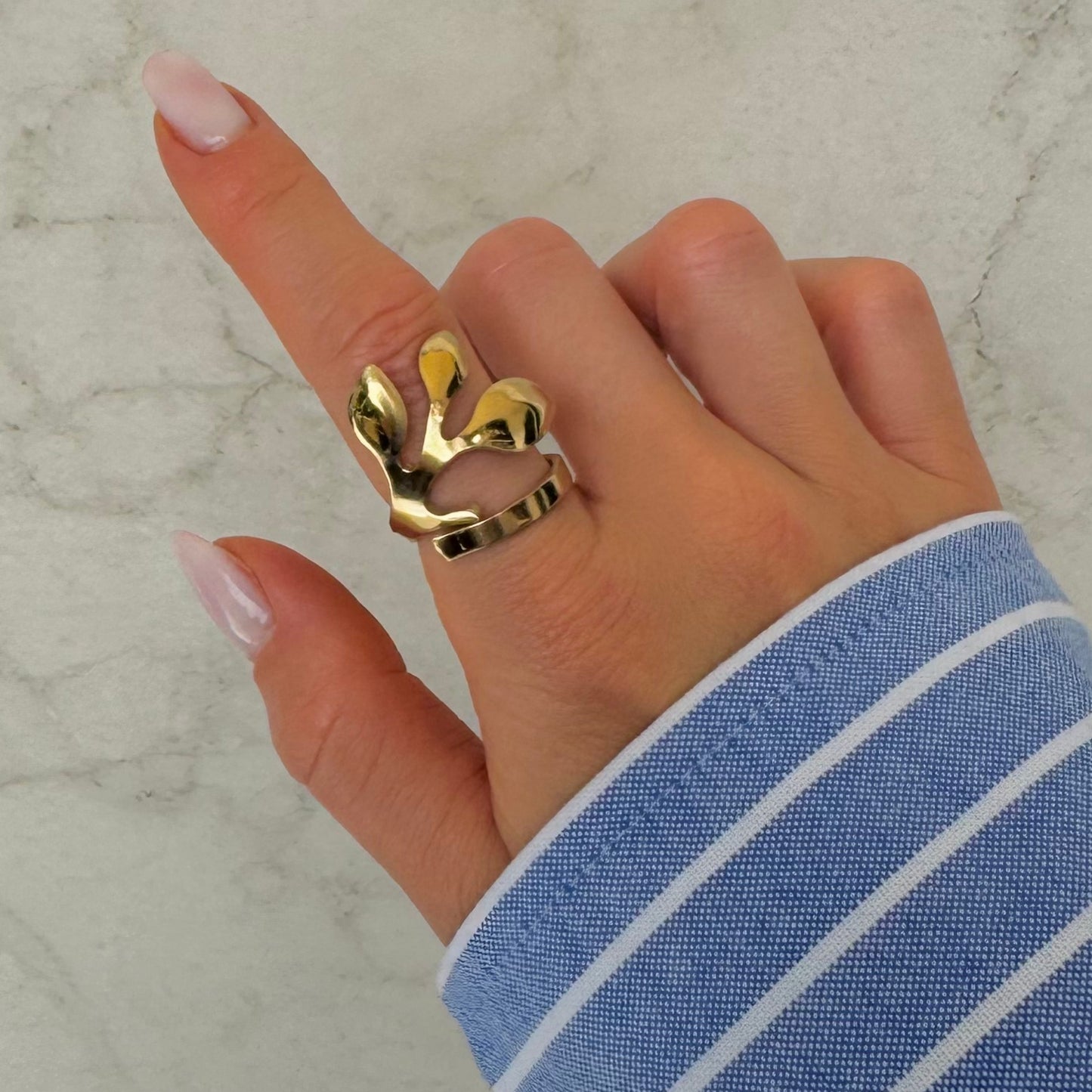 REVIVE Dahlia Ring