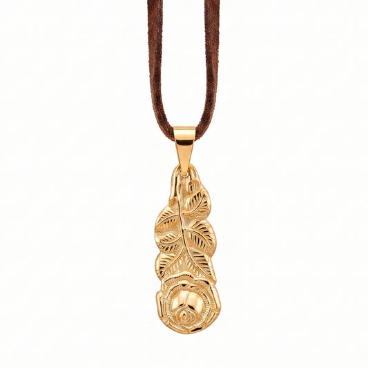 Luce Leather Pendant