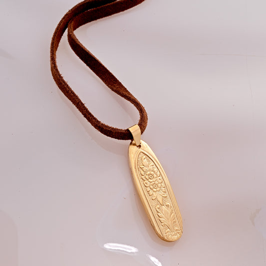Hera Leather Pendant